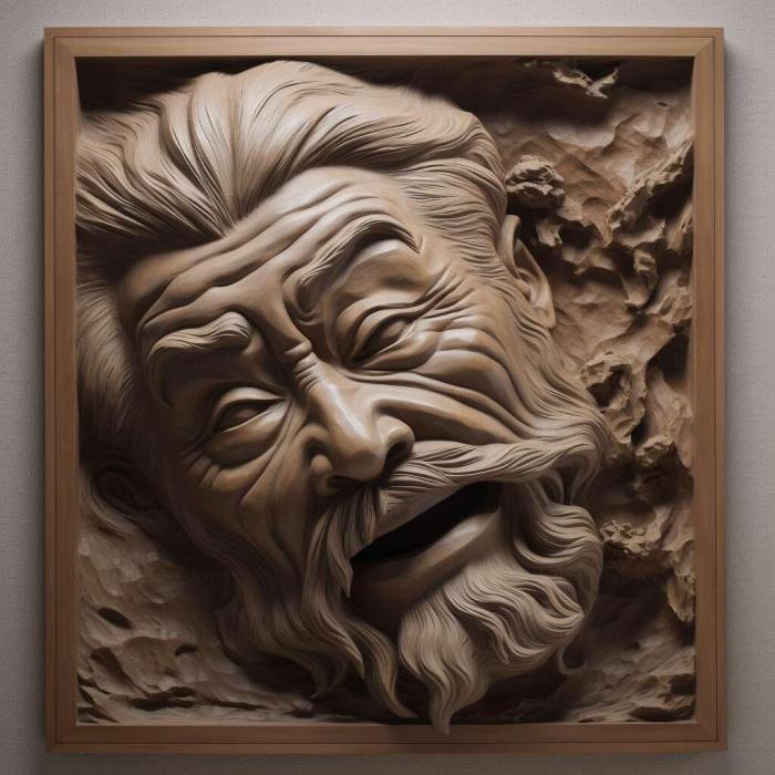 نموذج ثلاثي الأبعاد لآلة CNC 3D Art 